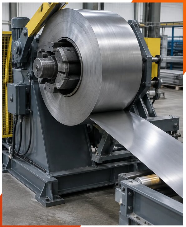 Поставка разматывателей рулонного металла от 354095 р. | ЮнионикРу